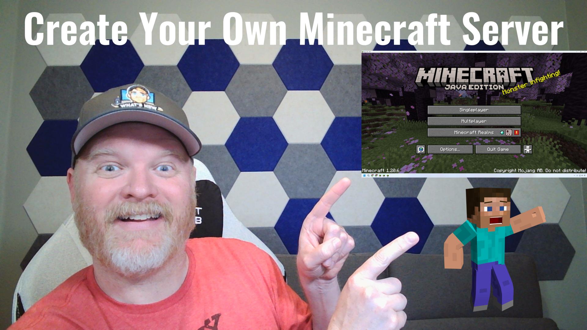 Create Your Own Minecraft Server! An Easy Step-by-Step Tutorial